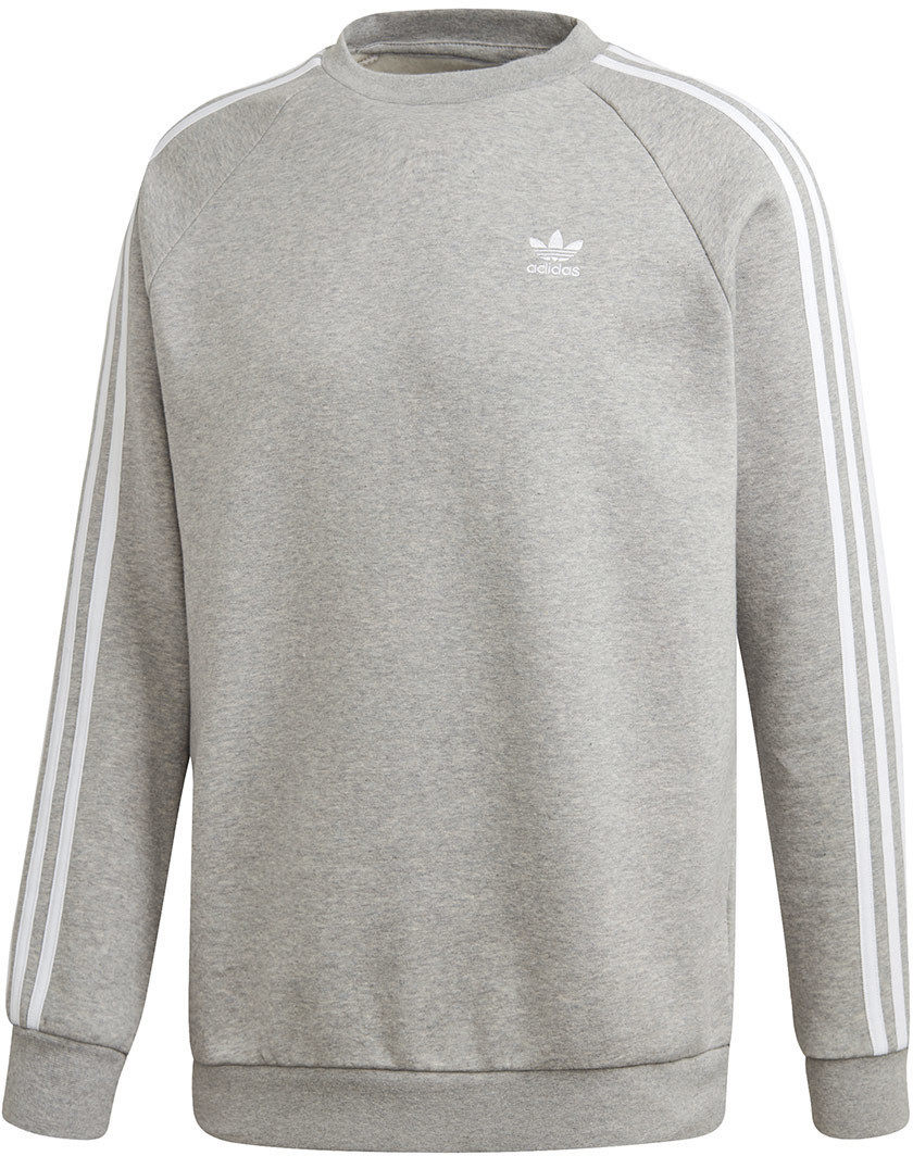 Buy Adidas Men Originals 3-Stripes Crewneck Sweatshirt from £35.00 ...