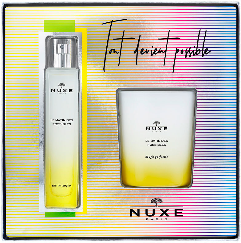 NUXE Matin des Possibles Gift Set - free candle