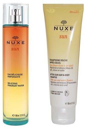 NUXE Sun Fragrant Water + 100ml FREE After Sun Hair & Body Shampoo 200ml