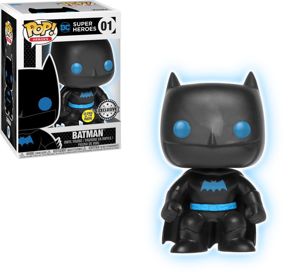 Funko Pop! Heroes: DC Batman - (Glow, Silhouette)