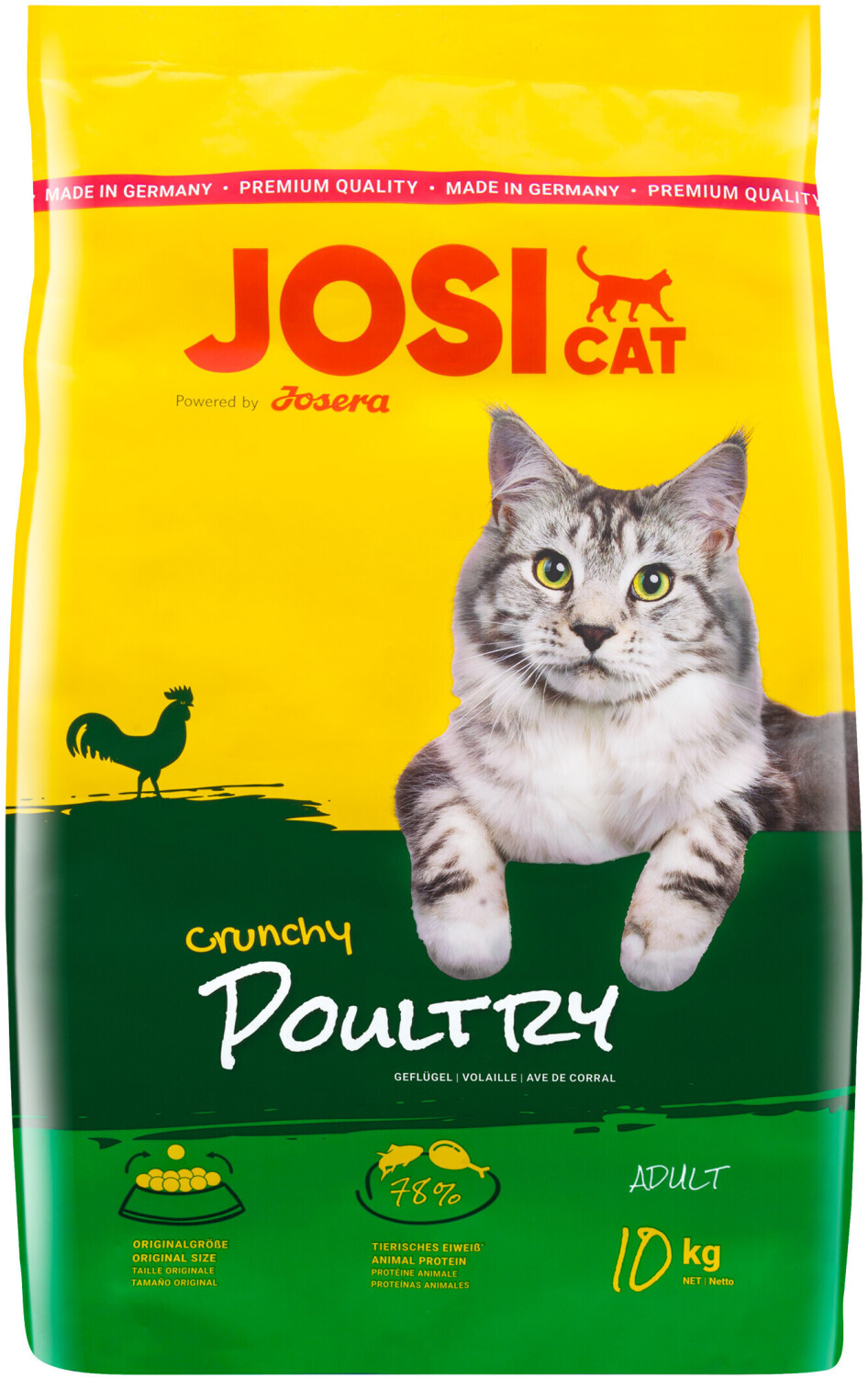 Josera JosiCat Crunchy Poultry 10kg