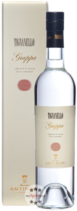 Antinori Grappa Tiganello 42% 0,5l