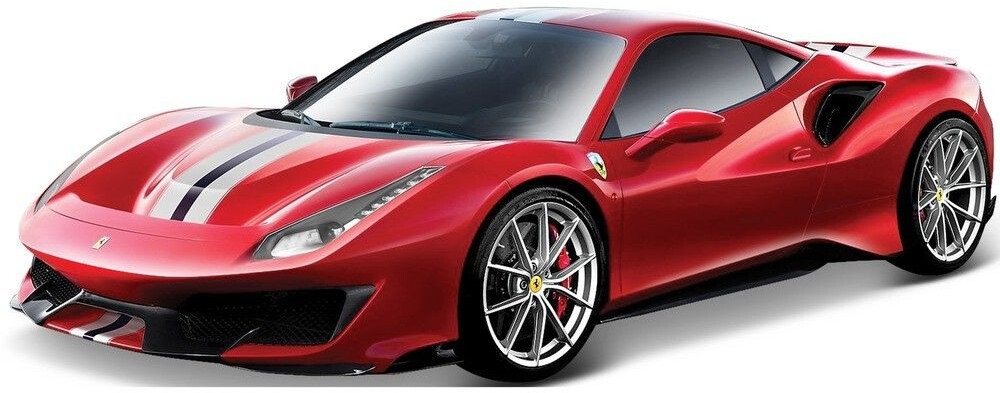 BBurago Ferrari 488 Pista rouge 1:24