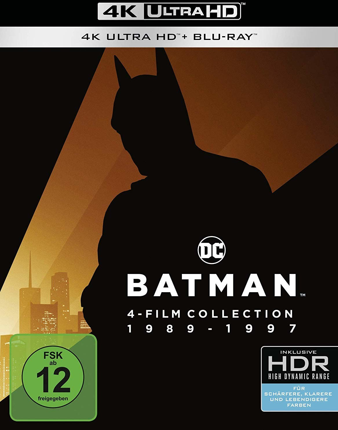Batman 1 - 4 (4K Ultra HD) [Blu-ray]
