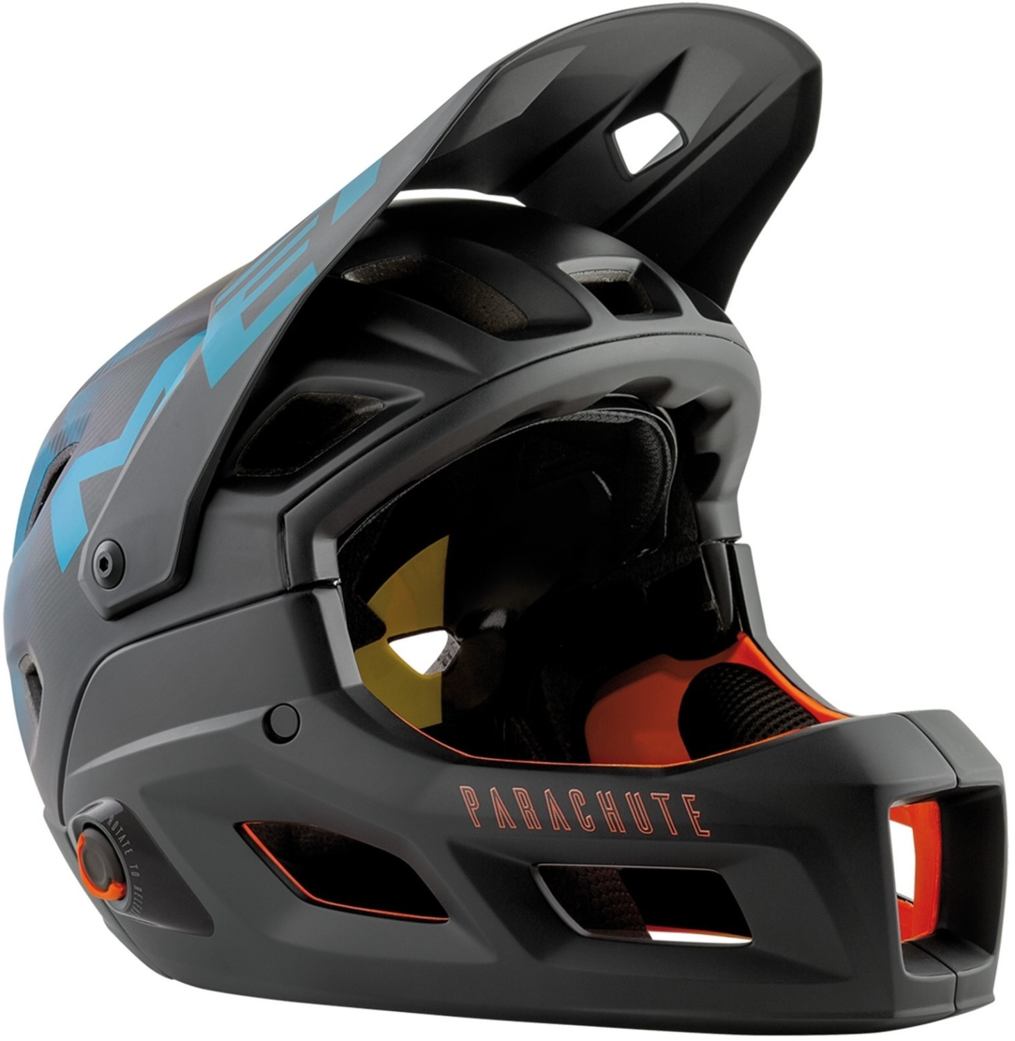 MET Parachute MCR Mips black-blue