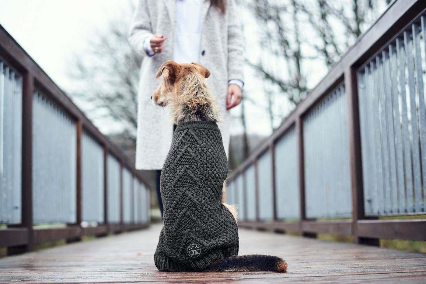 HUNTER Pull pour chien Malmö Anthracite 35cm HUNTER Pull pour chien Malmö Anthracite 35cm