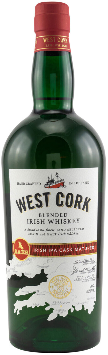 West Cork Irish IPA Cask Years 40% 0,7l