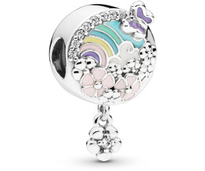 - Charming Beads Regenbogen Paket 7 x Antik Silber Tibetanische 20mm Charms Anh/änger - ZX06490