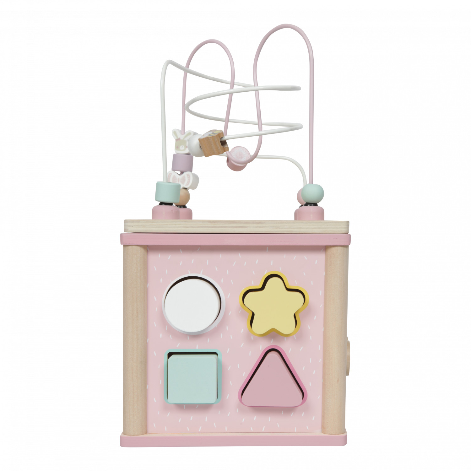 Little Dutch Activity Cube Pink