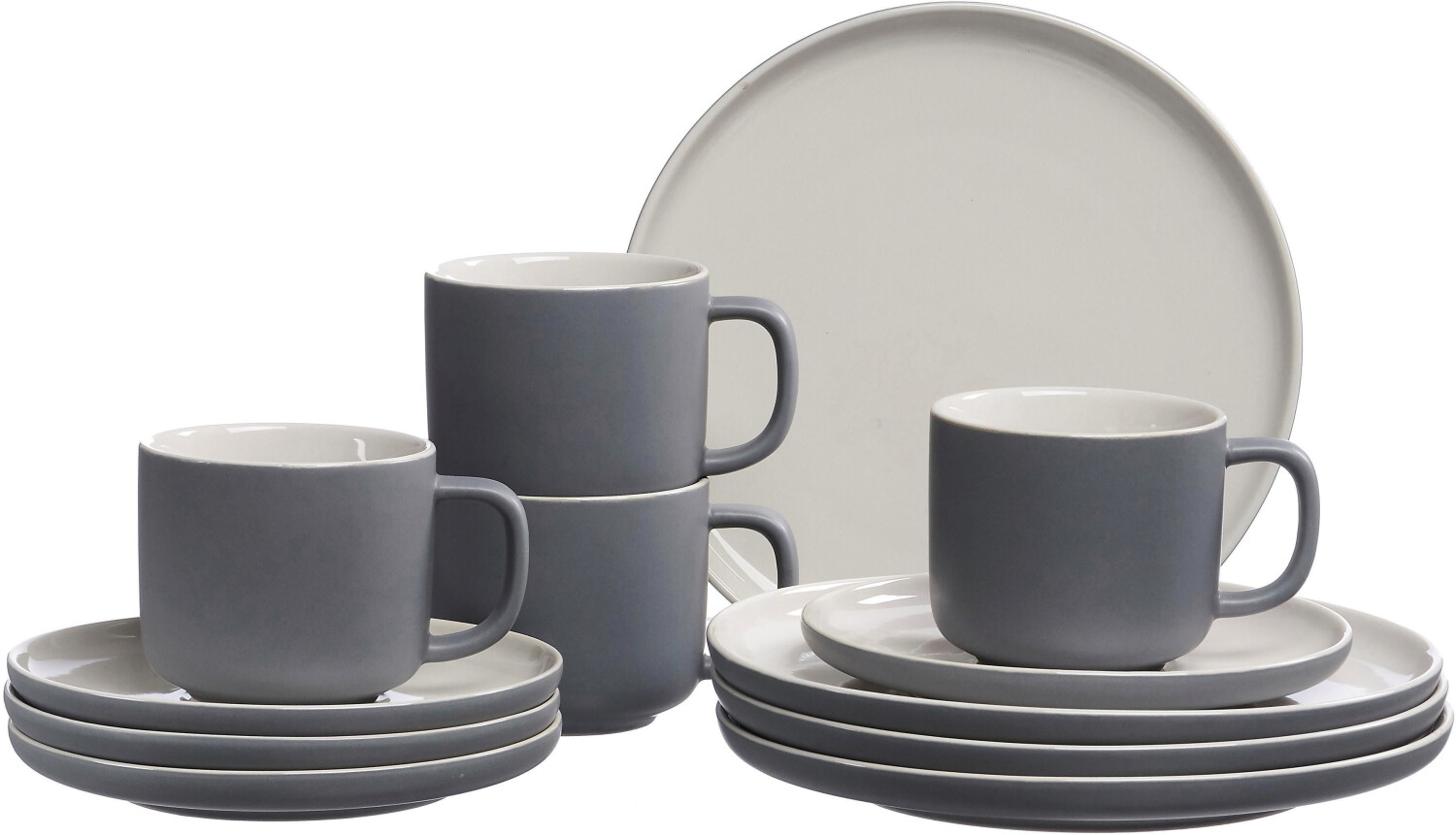 Ritzenhoff & Breker Coffee Service Jasper (12-pcs.) grey