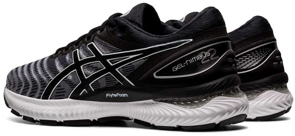 gel nimbus 22 white black