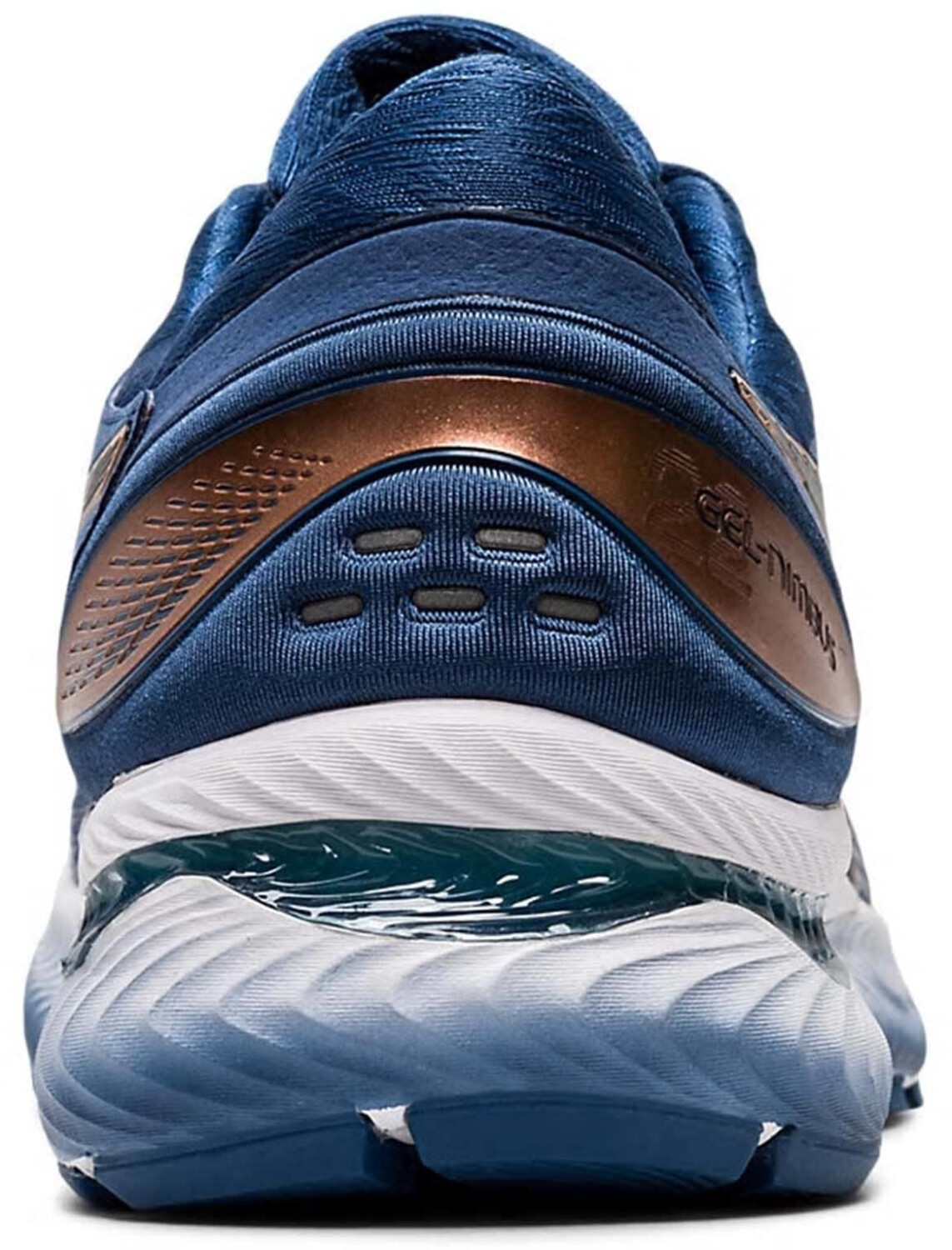 Asics gel-nimbus 22 store glacier grey/graphite grey