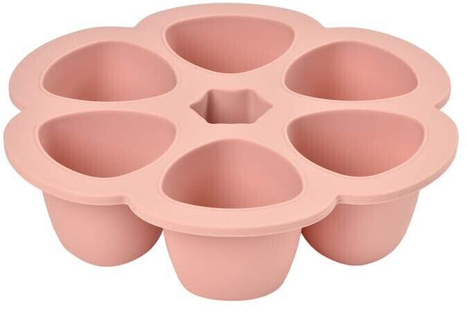 BÉABA Coffret 4 portions verre, pots de conservation (150ml pink