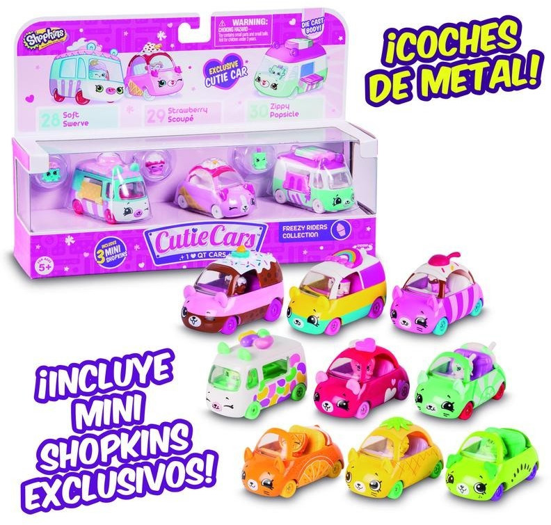Moose Toys Shopkins Cutie Cars
