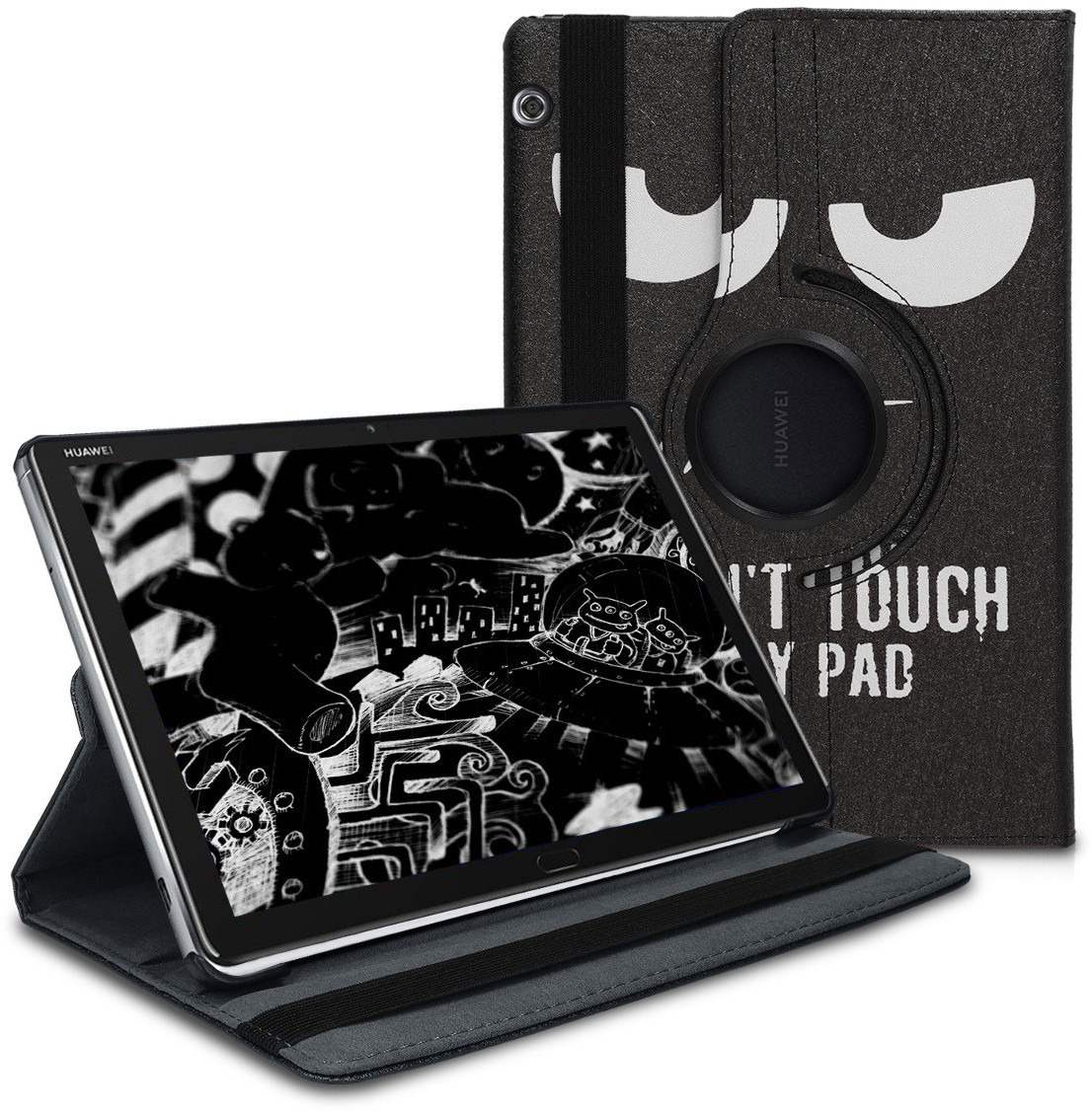 kwmobile 360° Case MediaPad T5 10 black (46213.01)