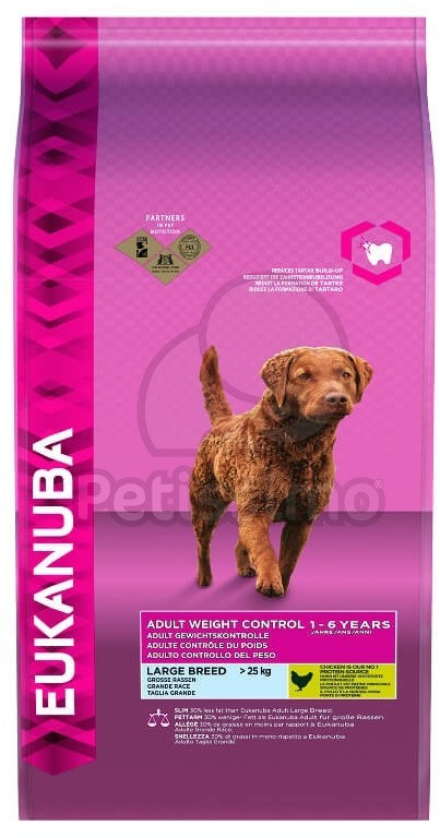 Eukanuba Adult Weight Control Large Breed Chicken 3kg