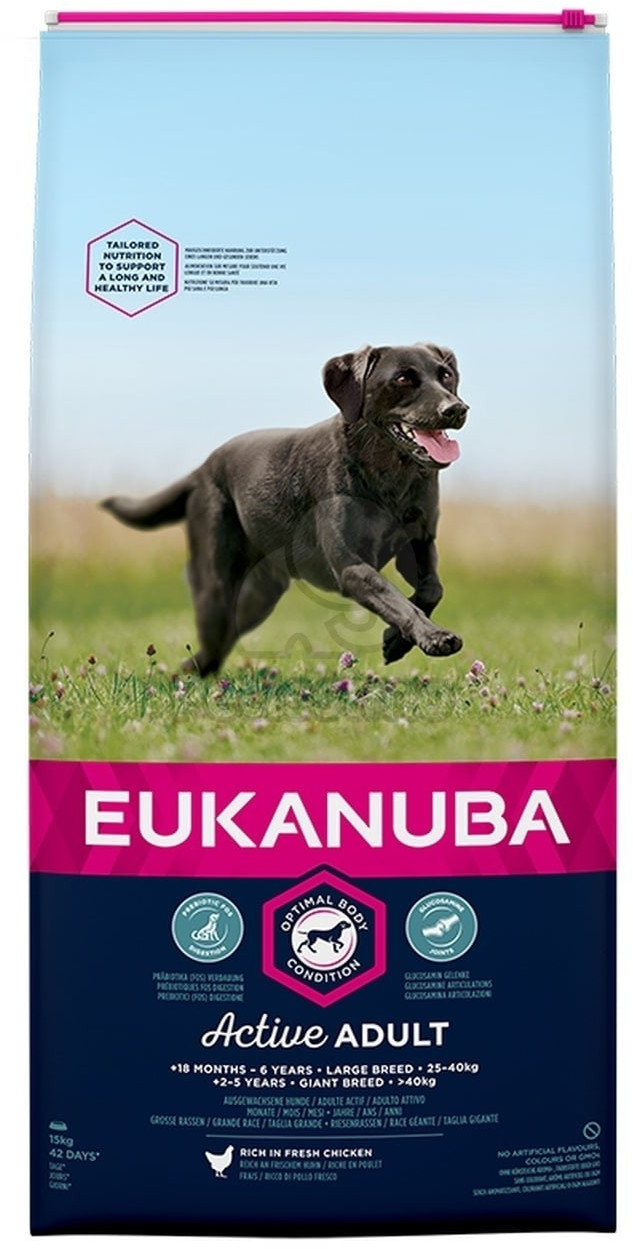 Eukanuba Active Adult Large Breed Chicken 3kg