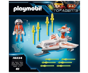 Playmobil Top Agents 70234 Spy Team Fluggleiter 