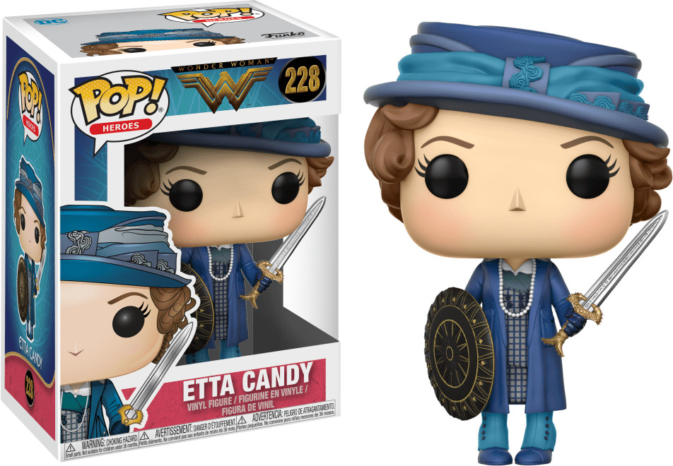 Photos - Action Figures / Transformers Funko Pop! Heroes: DC Etta  (w/ Sword and Shield)