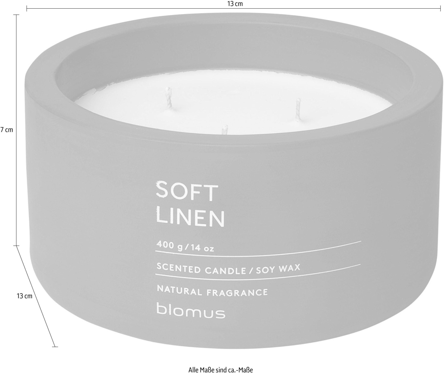 Blomus FRAGA Soft Linen 400g ab 30,00 € | Preisvergleich bei | Duftkerzen