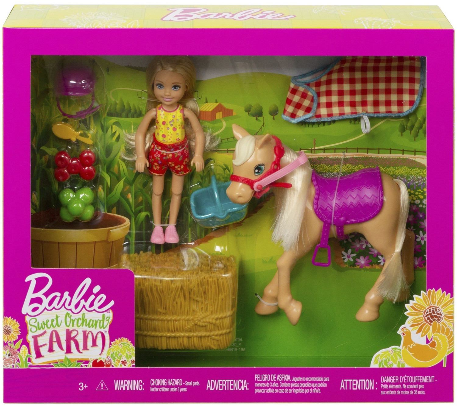 Barbie club chelsea doll and horse cheap