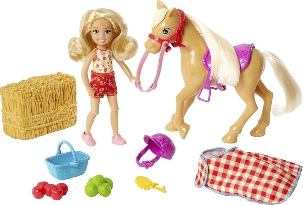 Barbie Club Chelsea Doll and Horse (GFF50)
