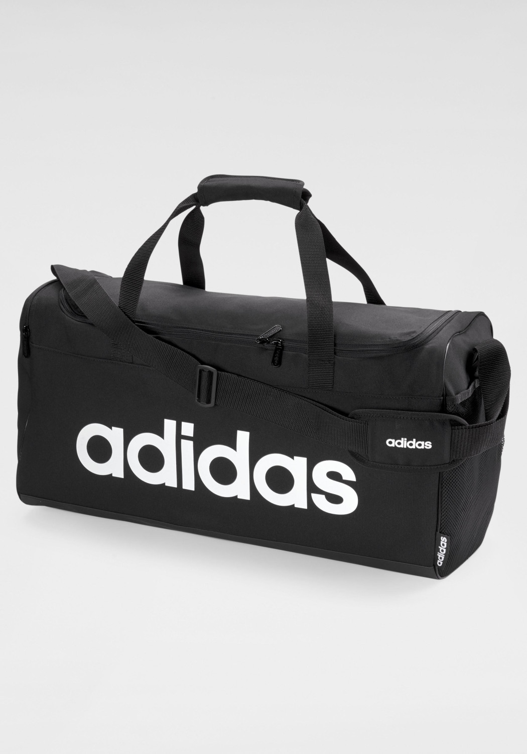Adidas Linear Duffelbag black/black/white (FL3651)