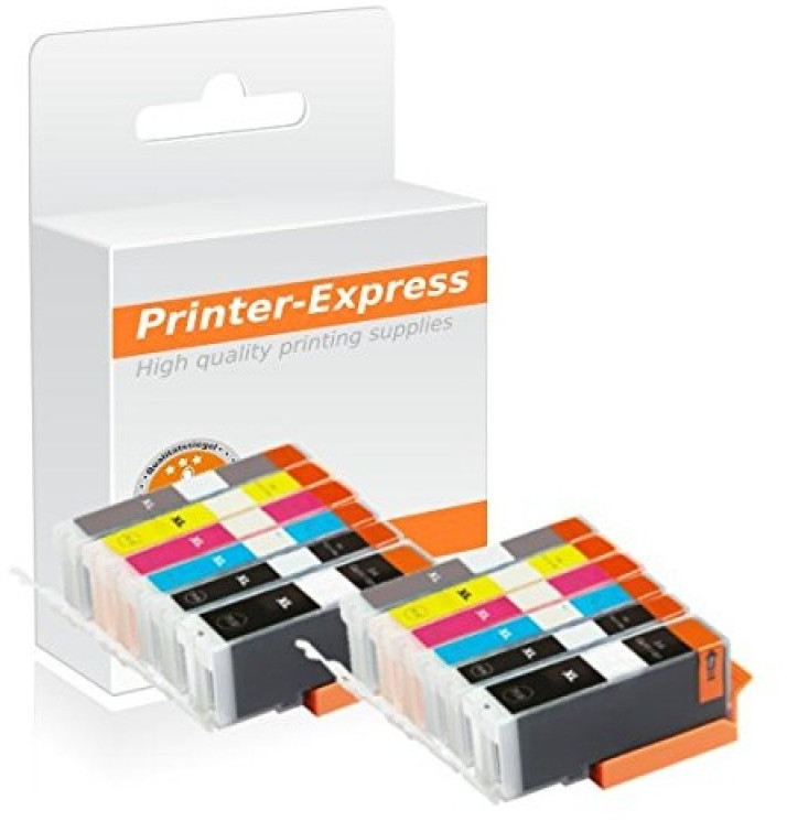 Printer-Express PX-C580-MP12 ersetzt Canon PGI-580/CLI-581 12er Pack ab ...