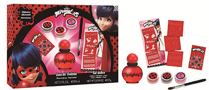 Cartoon Miraculous Ladybug Set (EdC 50 ml + Tattoo)
