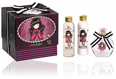 Santoro Gorjuss Ladybird Set (EdT  50 ml + SG 120 ml + BL 120 ml)