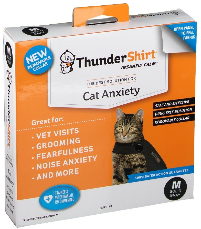Thundershirt for Cats M Grey