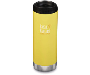 Cafe Cap 1.0 Für Klean Kanteen Wide & Insulated Flaschen – BPA-freier To-Go-Becher-Deckel, Schwarz