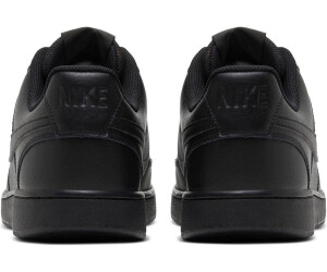black nike court vision low
