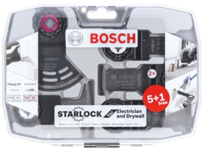 Electrician bei (2608664622) Preisvergleich | 40,10 for Starlock-Set & € Drywall ab 6-tlg. Bosch