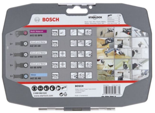 Bosch Starlock-Set for Electrician & Drywall 6-tlg. (2608664622) ab 40,10 €  | Preisvergleich bei