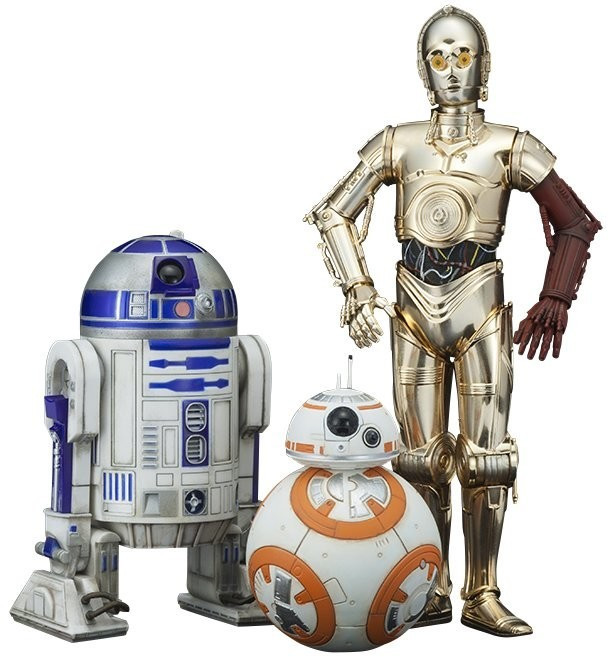 Kotobukiya Star Wars R2-D2, C-3PO & BB-8