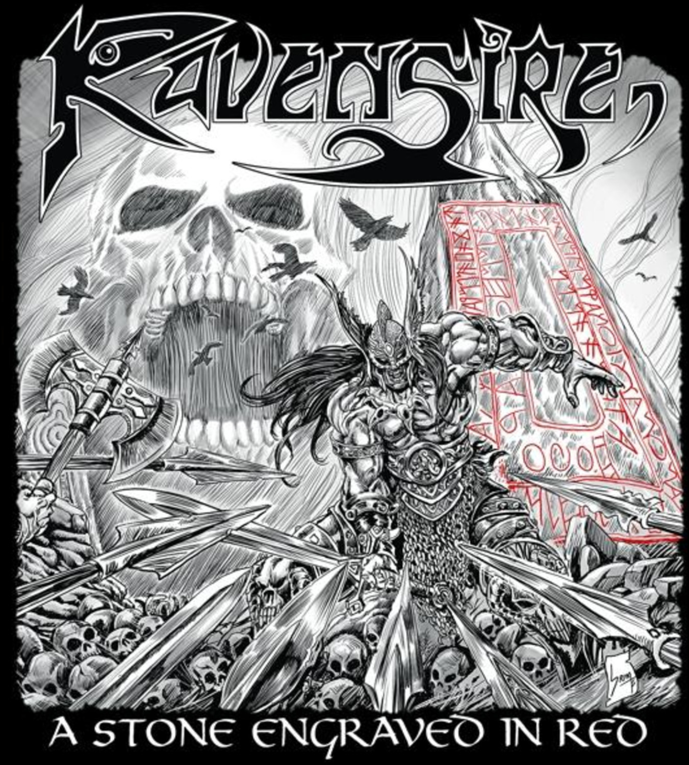 Ravensire - A Stone Engraved In Red (Vinyl)