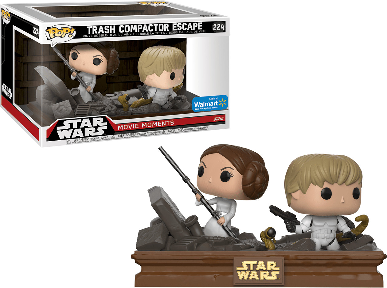 Funko Pop! Star Wars - Classics - Trash Compactor Escape