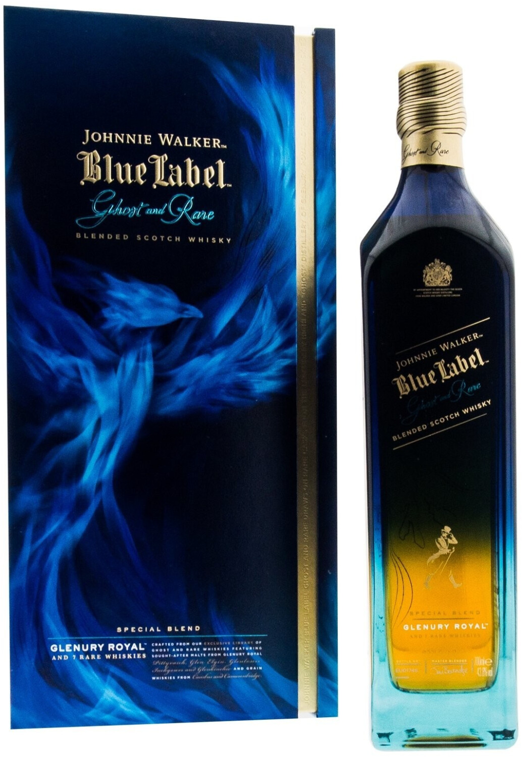 Buy Johnnie Walker Blue Label Ghost and Rare 3. Edition Glenury Royal 0,7l 43,8 from £250.66