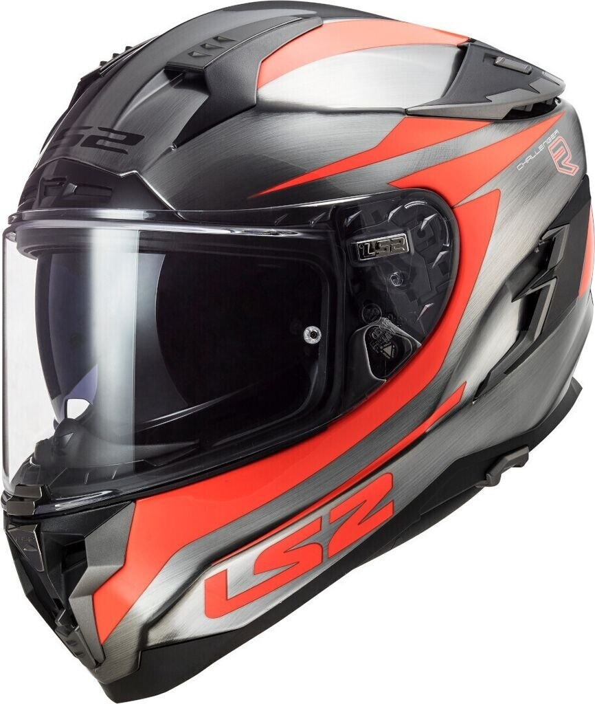 LS2 Challenger HPFC FF327 Cannon Jeans orange fluo