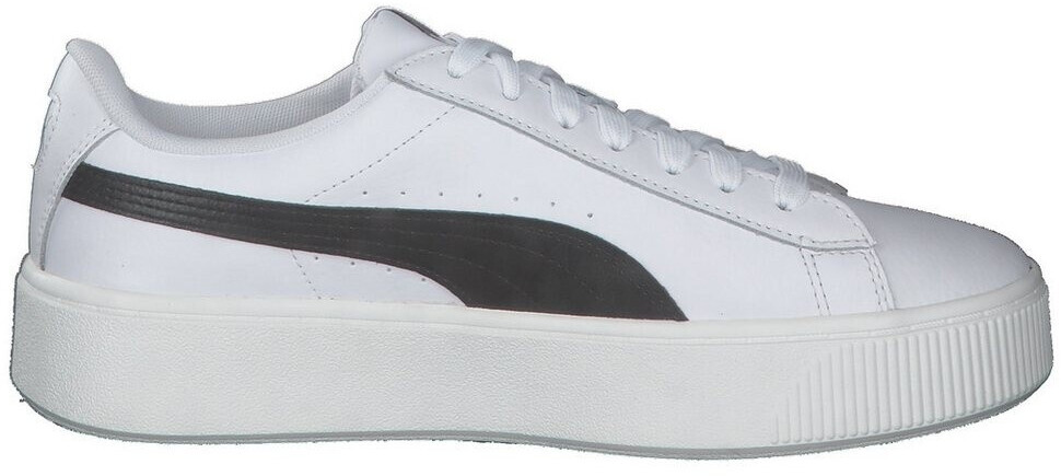 puma vikky black white