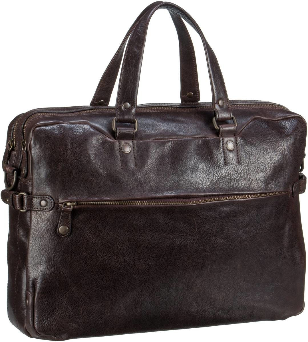 Aunts & Uncles Dorian Briefcase (50323-2) brown