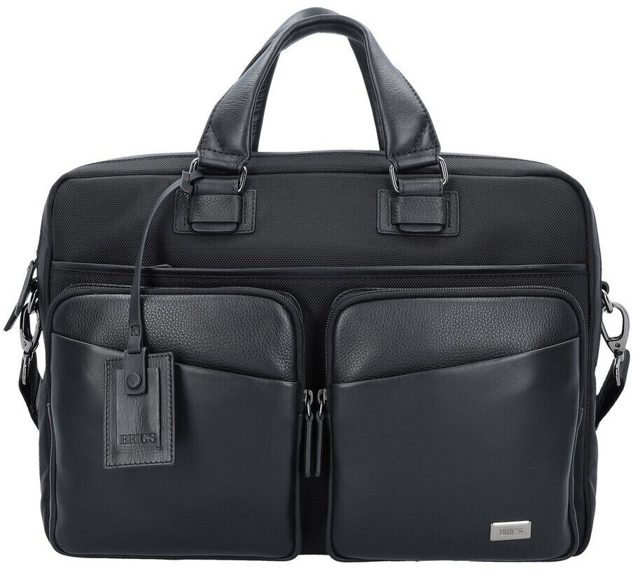 Bric's Milano Monza Briefcase (BR207705-909) black