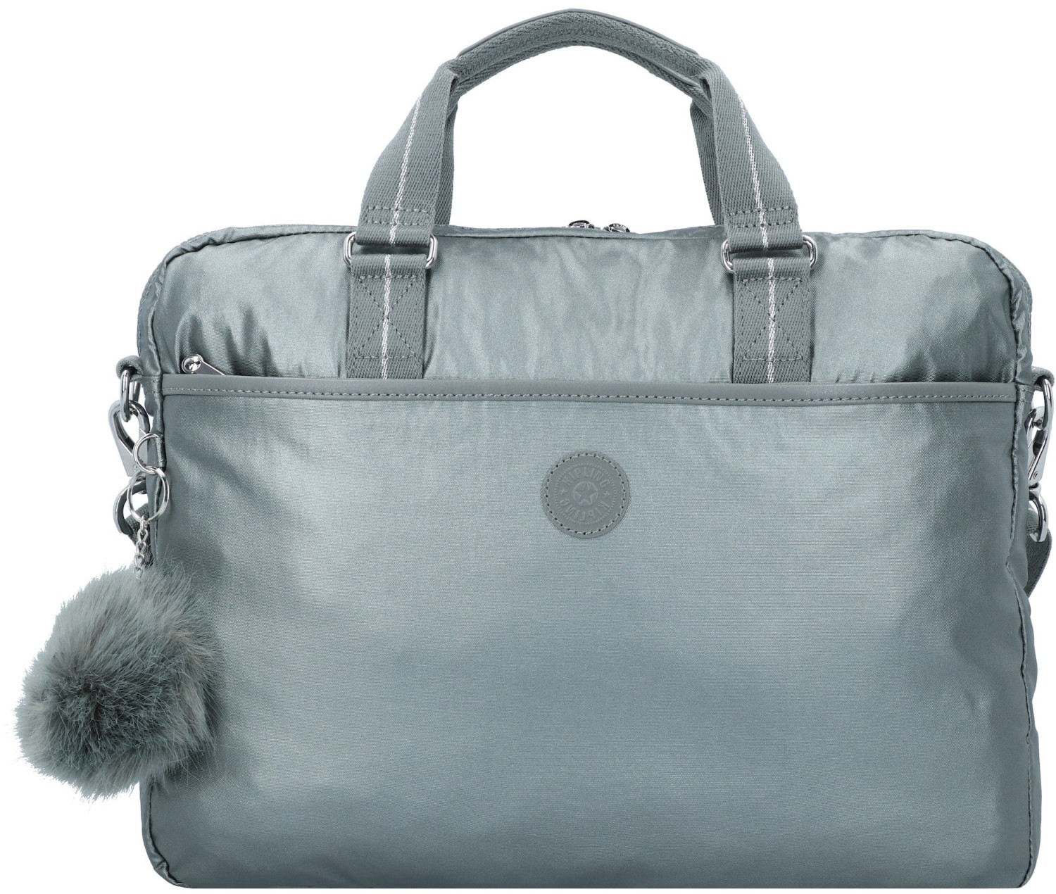 Kipling Basic Plus Briefcase (KI3215-19U) metallic stony