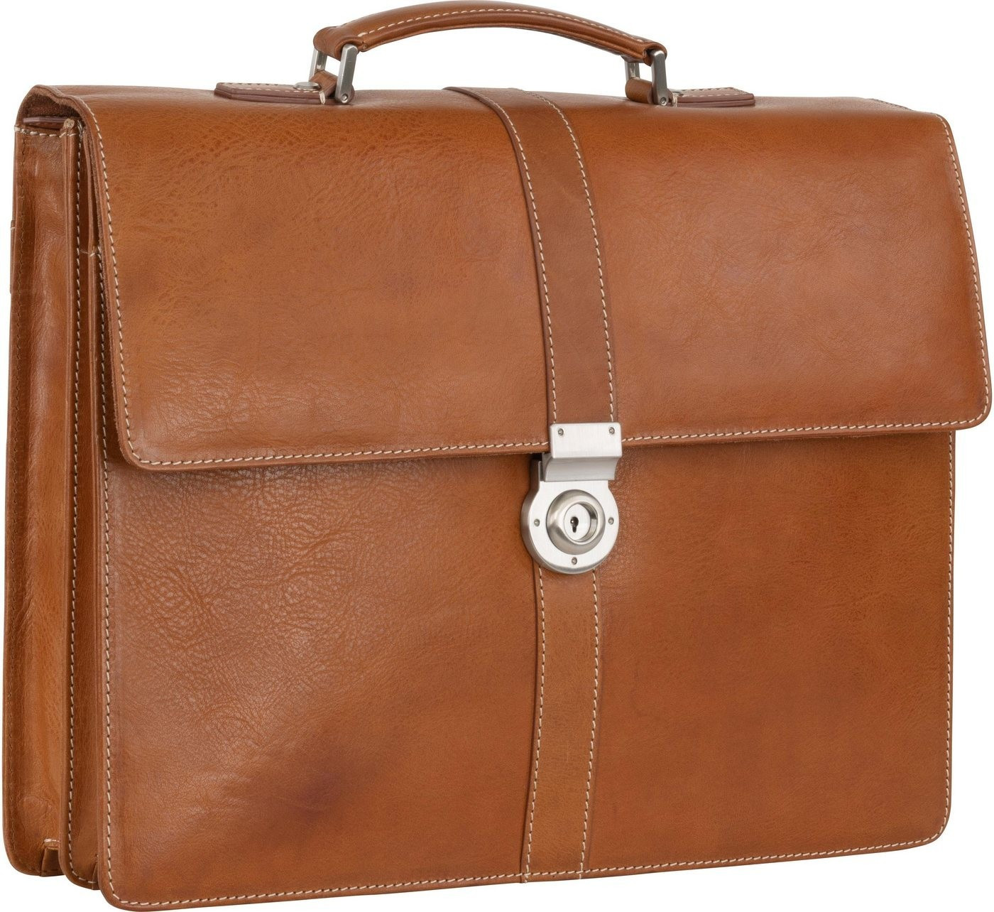 Jost Bergamo Briefcase (906853-2) cognac