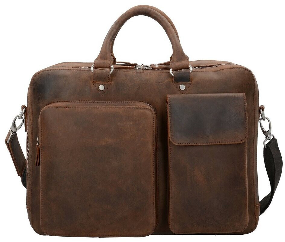 Jost Salisbury Briefcase (LHD-907662-2) dark brown