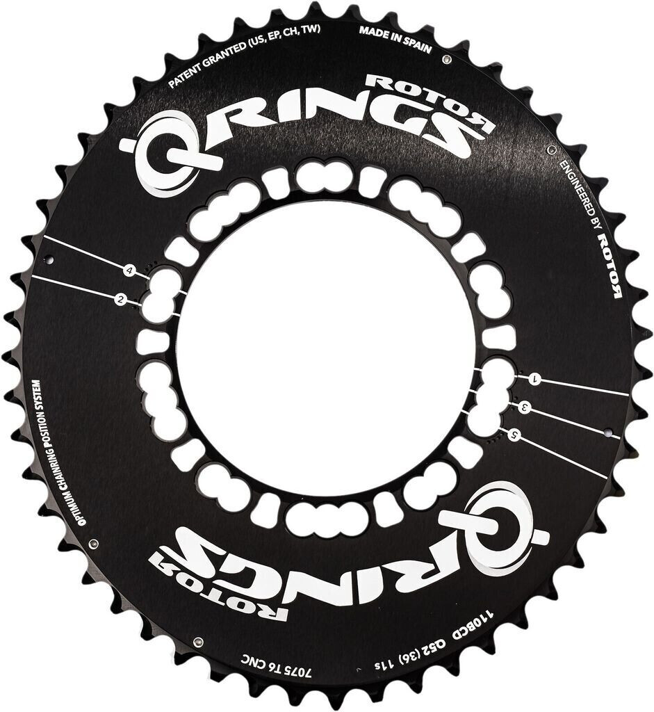 Rotor Chainring Road Aero Q-Rings 50