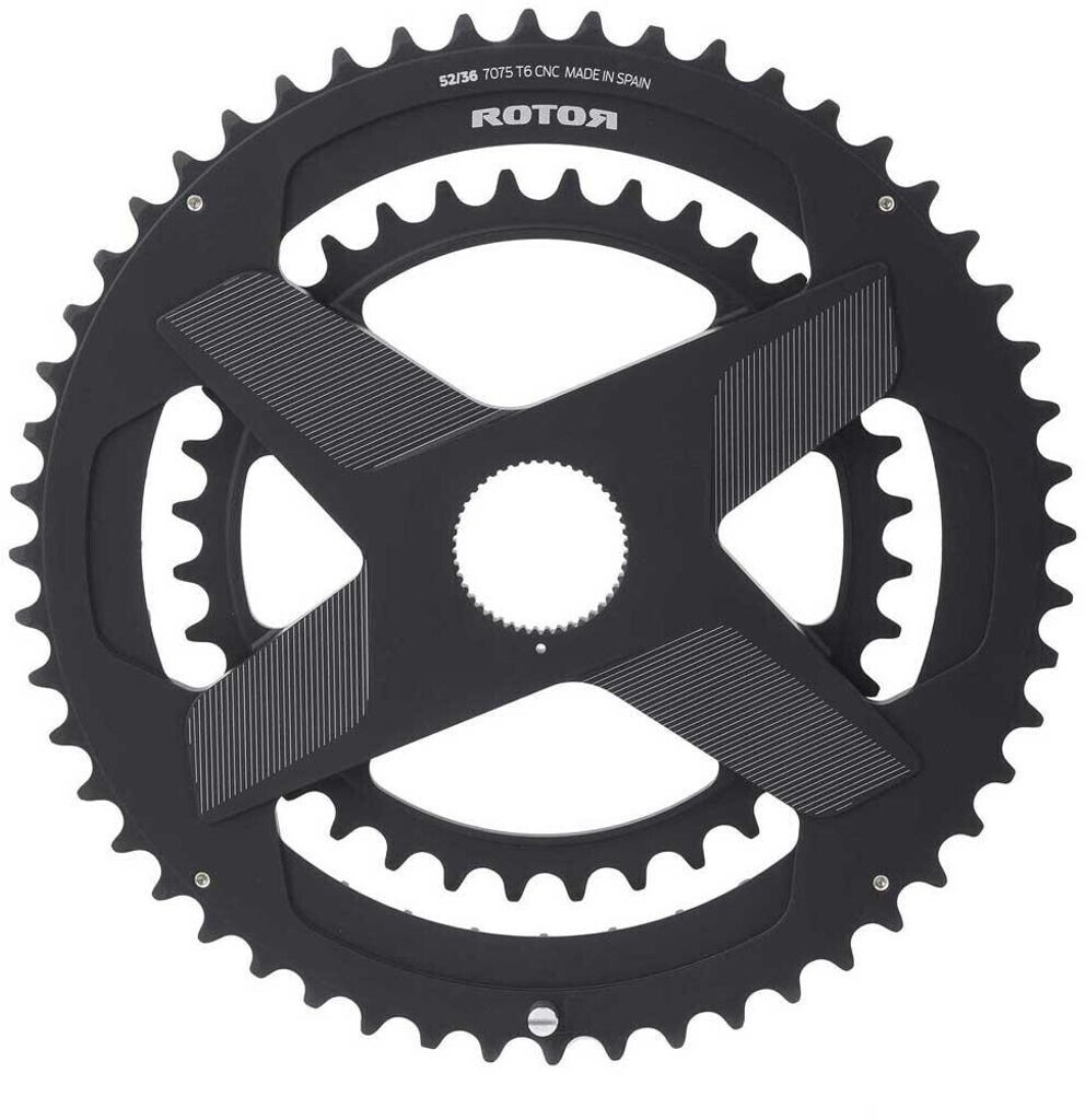 Rotor Double Chainring DM Spidering für ALDHU / VEGAST / INPower 32-48