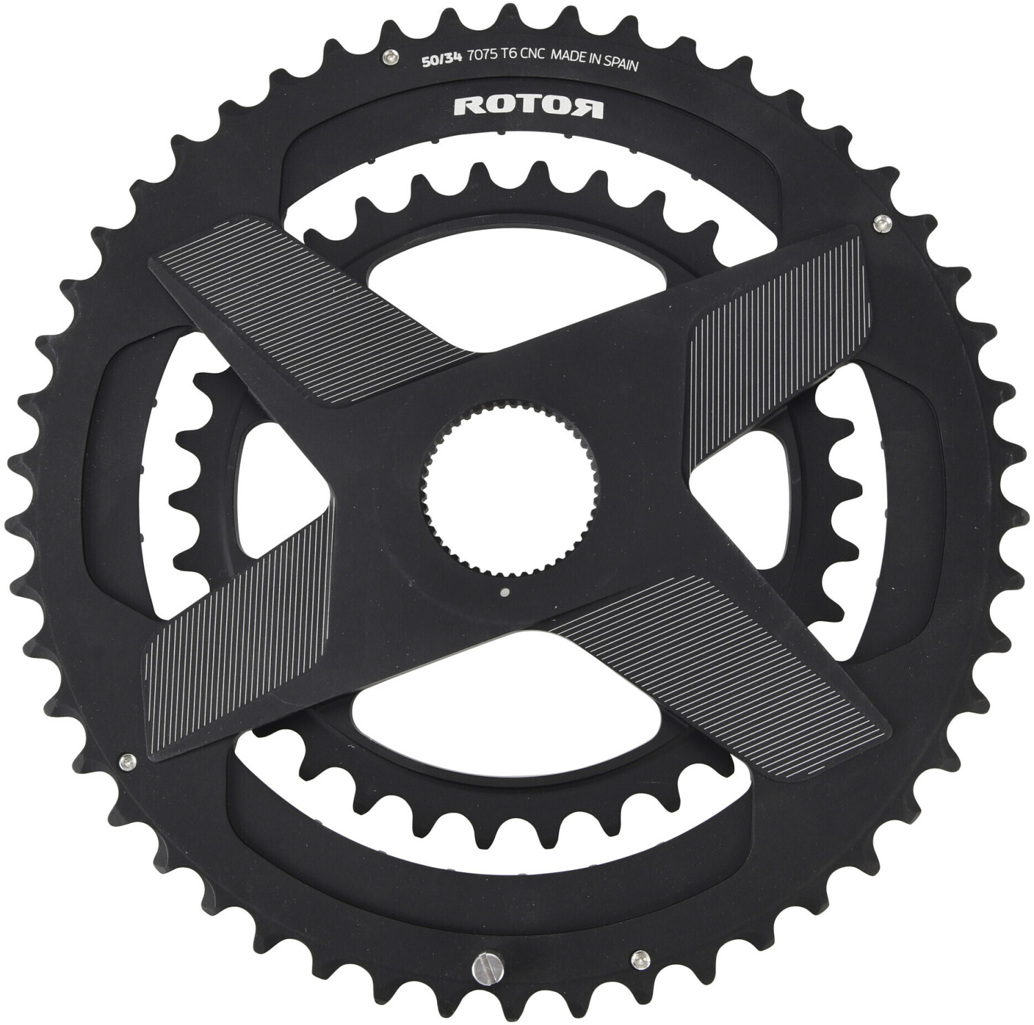 Rotor Double Chainring DM Spidering für ALDHU / VEGAST / INPower 36-52