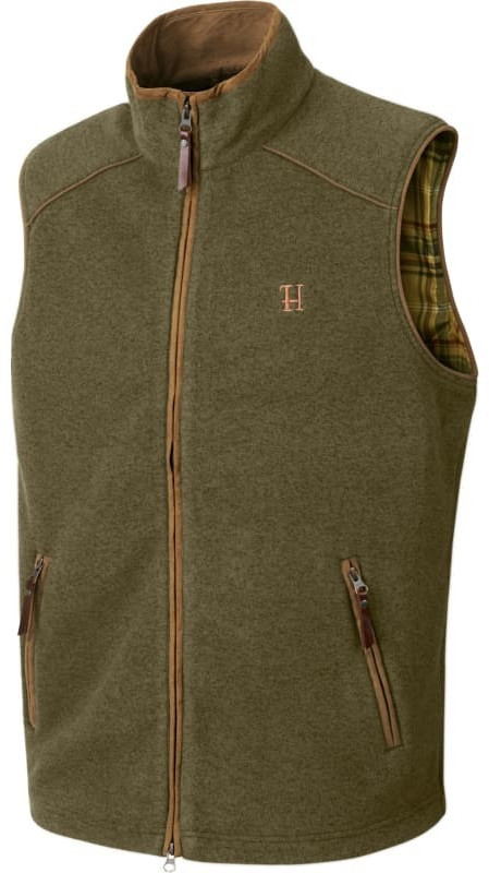 Härkila Sandhem Fleece Vest dusty lake green melange